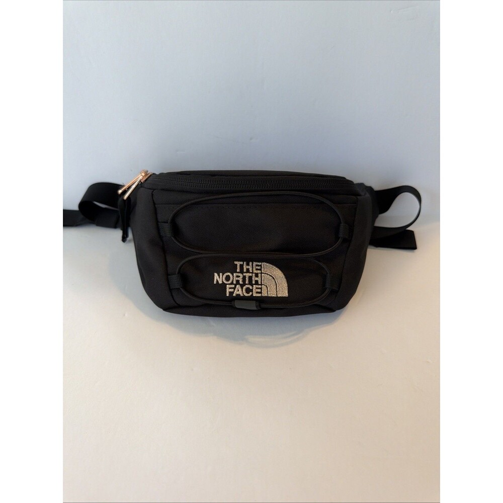 Black Fanny Pack THE NORTH FACE Waist Bag Adjustable Black Rose Gold Hip Travel